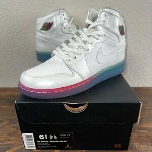 Nike Air Jordan 1 High White with ‘Gradient Sole’